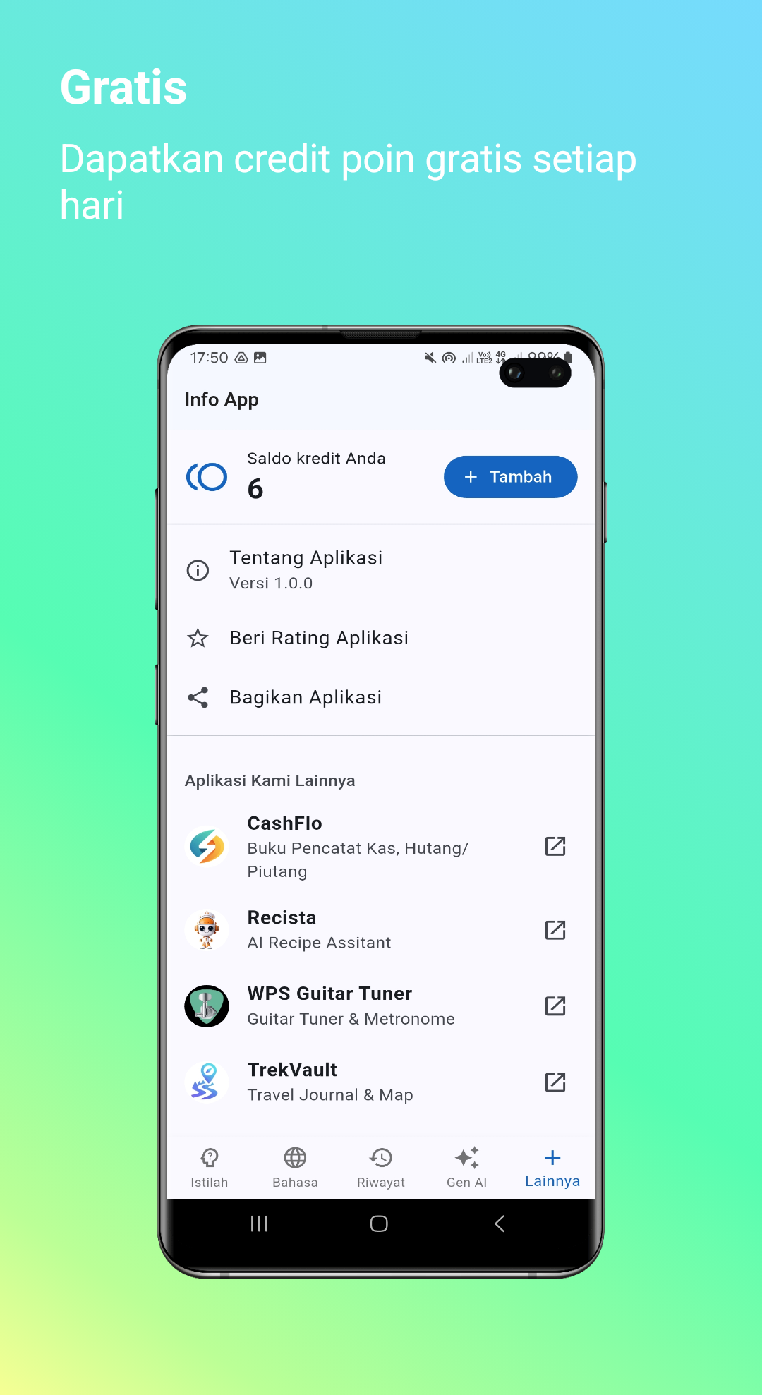 Fitur Bonus Kredit Kontekstual.ai
